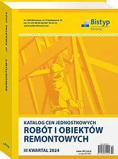 Katalog cen jednostkowych robót i obiektów,  Katalog cen jednostkowych robót i obiektów,