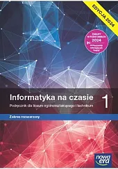 Informatyka na czasie 1 Podręcznik Zakres,Janusz Mazur Informatyka na czasie 1 Podręcznik Zakres,Janusz Mazur