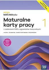 Nowa MATeMAtyka 1 Maturalne karty pracy,Dorota Ponczek