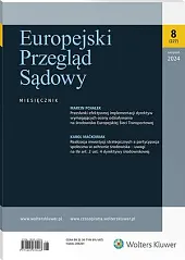 Europejski Przegląd Sądowy 