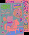 Peppa Pig. Naklejki na numerki. Dzień na wesoło