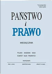 Państwo i Prawo Andrzej Wróbel Państwo i Prawo Andrzej Wróbel
