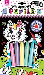 Welurkowe pupile. Dotykaj i kolorujAgata Kaczyńska