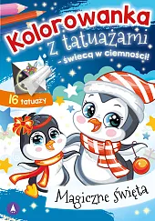 Kolorowanka z tatuażami świecą w ciemności!,