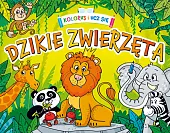 Koloruj i ucz się. Dzikie zwierzętazbiorowe opracowanie