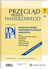 Przegląd Prawa Handlowego  Przegląd Prawa Handlowego