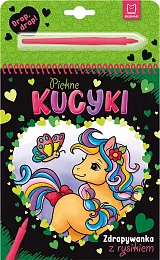 Piękne kucyki Zdrapywanka z rysikiemAnna Podgórska