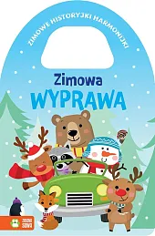 Zimowe historyjki harmonijki Zimowa wyprawa