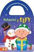 Zimowe historyjki harmonijki Bałwanki i elfy