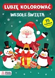 Wesołe święta Lubię kolorować