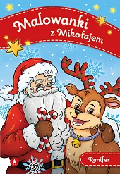 Malowanki z Mikołajem Renifer