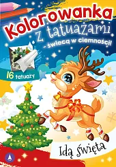 Kolorowanka z tatuażami świecą w ciemności!,