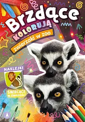 Brzdące kolorują Zwierzaki w zoo (naklejki,