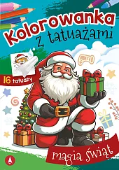 Kolorowanka z tatuażami Magia świąt Kolorowanka z tatuażami Magia świąt
