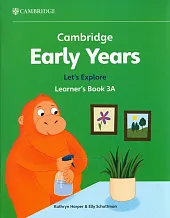 Cambridge Early Years Let's Explore Learner's Book 3A