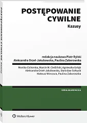 Postępowanie cywilne. Kazusy Postępowanie cywilne. Kazusy