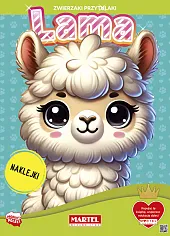 Zwierzaki przytulaki. Lama z naklejkamiKatarzyna Salamon