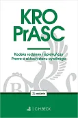 KRO. PrASC. Kodeks rodzinny i opiekuńczy. Prawo o aktach stanu cywilnego KRO. PrASC. Kodeks rodzinny i opiekuńczy. Prawo o aktach stanu cywilnego