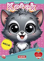 Zwierzaki przytulaki. Kotek z naklejkamiKatarzyna Salamon