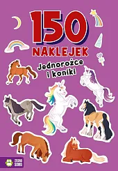 150 naklejek Jednorożce i koniki