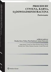 Procedury cywilna, karna, sądowoadministracyjna. Porównanie 