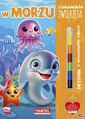 Ciekawskie zwierzęta. W morzu z kredką,Katarzyna Salamon Ciekawskie zwierzęta. W morzu z kredką,Katarzyna Salamon