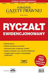 Ryczałt ewidencjonowany Podatki 1/2025 Ryczałt ewidencjonowany Podatki 1/2025