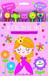 Księżniczki. Kolorowanka z barwnym obrysemzbiorowa Praca