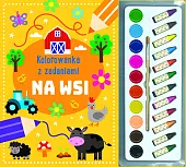 Kolorowanka z zadaniami Na wsi