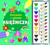 Kolorowanka z zadaniami Księżniczki
