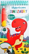 Wysportowane dinozaury Kolorowanka wodna Wysportowane dinozaury Kolorowanka wodna