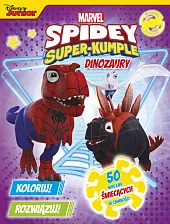 Koloruj! Rozwiązuj! Dinozaury Marvel Spidey i,