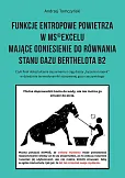 Funkcje entropowe powietrza w MS®Excelu mające odniesienie do równania stanu gazu Berthelota B2