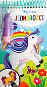 Magiczne jednorożce Kolorowanka wodna