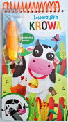 Towarzyska krowa Kolorowanka wodna Towarzyska krowa Kolorowanka wodna