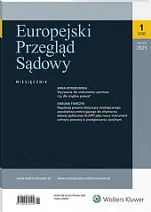 Europejski Przegląd Sądowy 