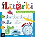 Moje literki Książka z rowkami Wzory 3D