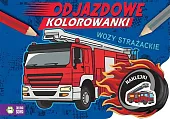 Odjazdowe kolorowanki Wozy strażackieJoanna Kaszowska
