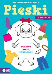 Kolorowanka-ubieranka PieskiSylwia Czarnecka