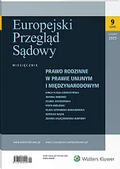 Europejski Przegląd Sądowy Europejski Przegląd Sądowy