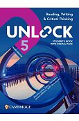 Unlock Level 5 Reading Writing and Critical Thinking Student's Book with Digital Pack