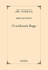 O widzeniu Boga O widzeniu Boga