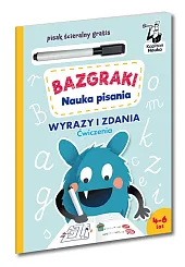 Bazgraki Nauka pisania Ćwiczenia Litery i wyrazy Kapitan Nauka
