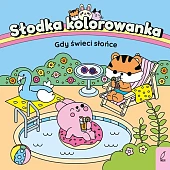 Słodka kolorowanka Gdy świeci słońce