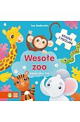 Wesołe zoo. Książka z puzzlami