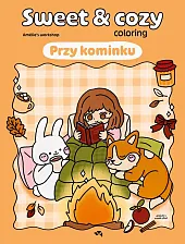 Przy kominku. Sweet &amp; cozy coloring