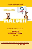 Matematyka z wesołym kangurem kategoria Maluch 2025 Matematyka z wesołym kangurem kategoria Maluch 2025