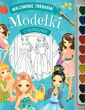 Malowanie farbkami. Modelki