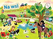 Przyklejaj odklejaj baw się ! Na wsi