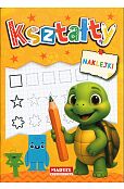Kolorowanka z naklejkami Kształty
